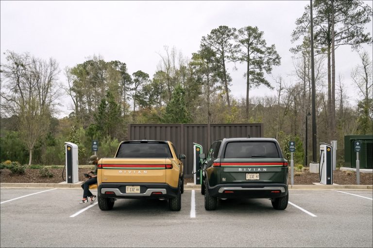 Rivian CFO makes avalanche of announcements, woos investors