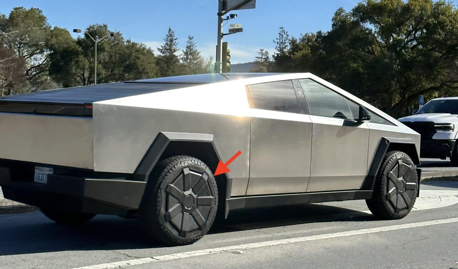 Tesla Cybertruck beta looks productionready with original aero covers