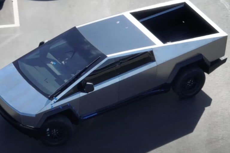 First look at Tesla Cybertruck “mega wiper” in action