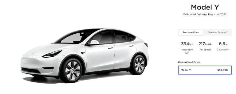 Tesla rolls out forgotten Model Y configuration in Canada