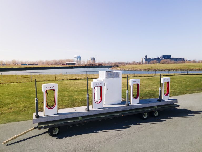 Tesla sues German gas station giant over EV charger placement