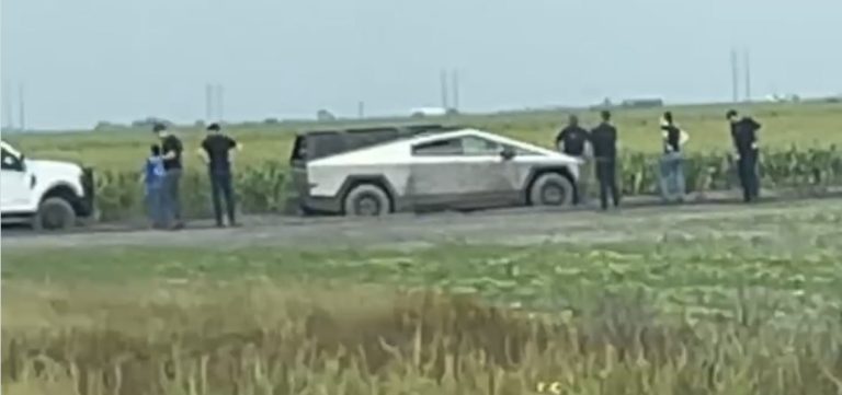 Tesla Cybertruck’s mud-filled misadventure becomes viral meme