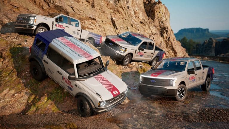 Ford F-150 Lightning trucks join disaster relief response teams in the US