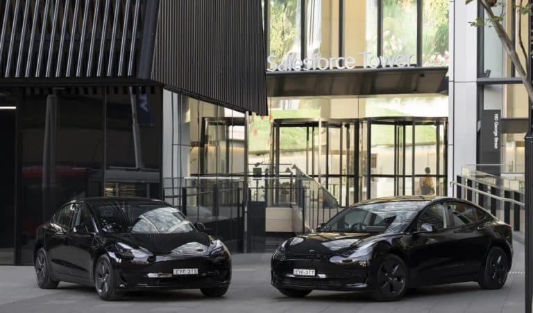 Tesla Model 3 units join car sharing service in Australia