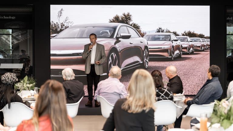 Lucid CEO shares take on next-gen EVs: “The electric car of the future only needs 250 miles”