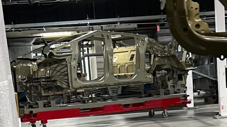 Disappointing Design Detail Exposed in Leaked Tesla Cybertruck Frame Image