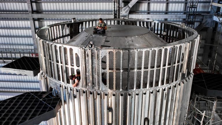 SpaceX Unveils Starship’s Heated Stage Ring