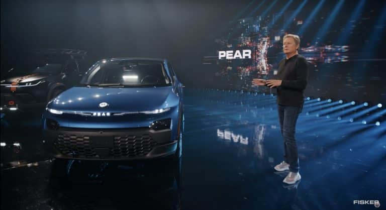 Fisker Introduces Pear Electric Car with Smart Features and Affordable Sub-$30K Price