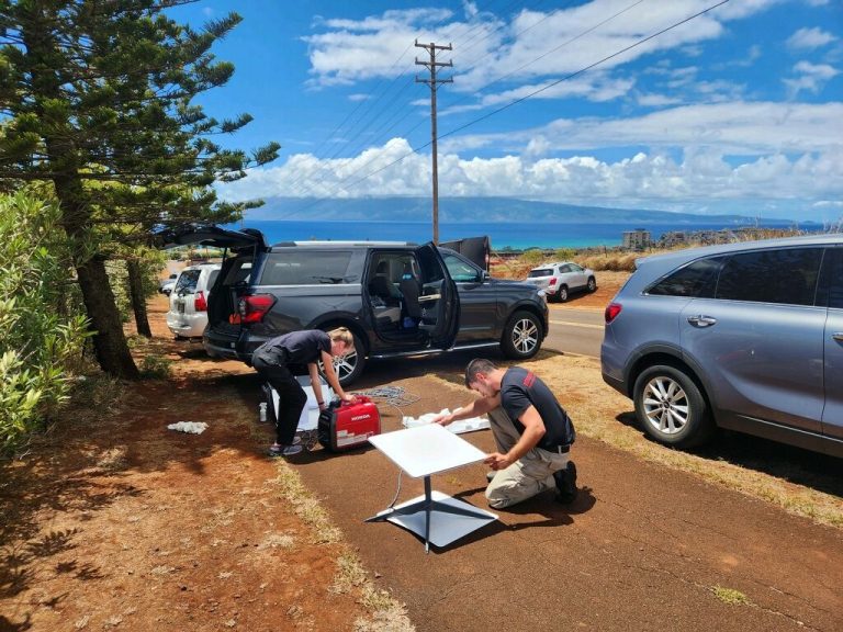 Tesla and SpaceX/Starlink Contributing to Hawaii’s Recovery Endeavors