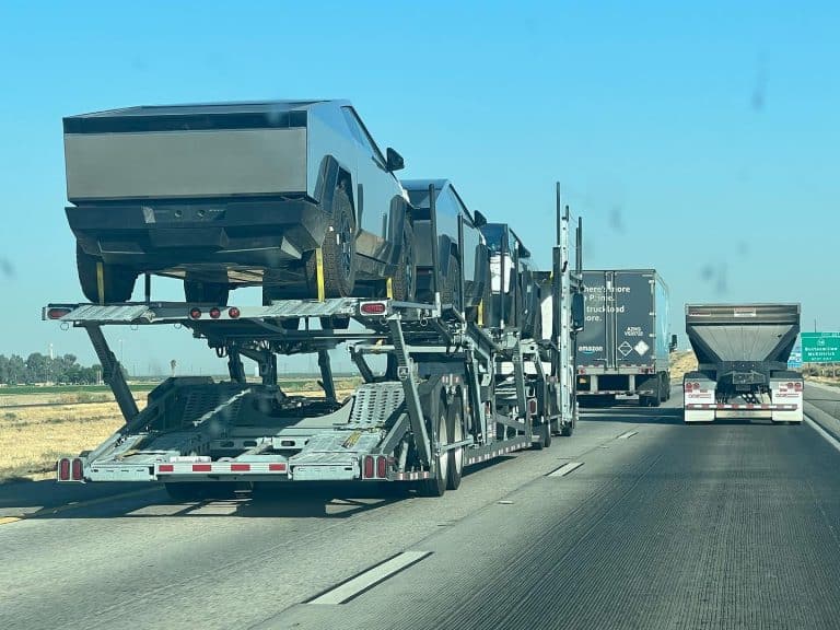 Tesla Cybertruck Creates Road Stir, Captivates CHP at Buttonwillow