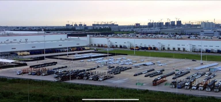 Tesla Giga Shanghai’s fleet of mysteriously covered cars is growing
