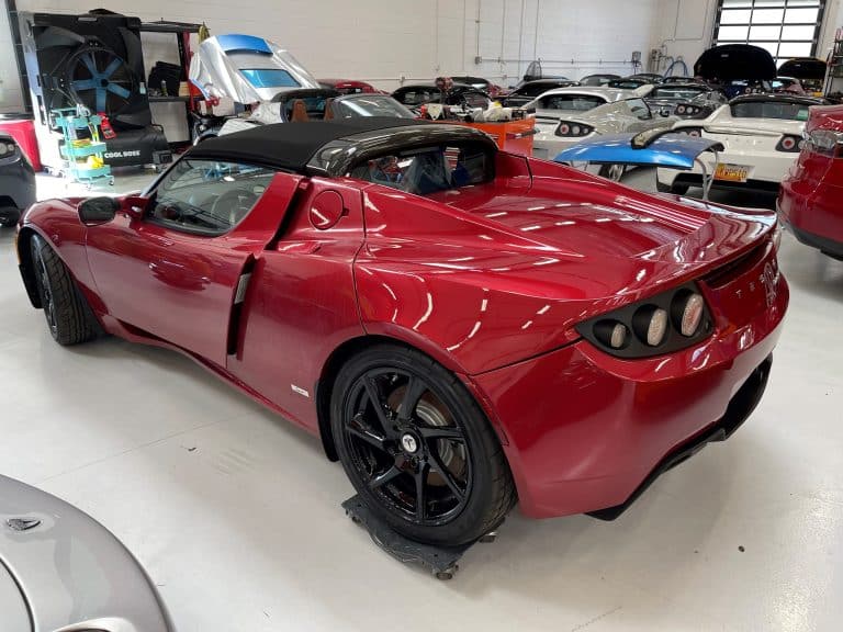 Abandoned Tesla Roadsters arrive in the U.S. from China