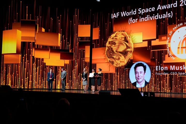 SpaceX’s Elon Musk wins IAF World Space Award at 74th Int’l Astronautical Congress