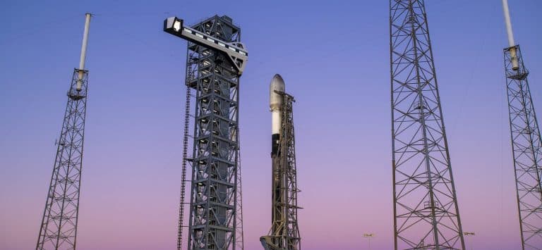 SpaceX installs new Crew Access Arm in between Starlink launches