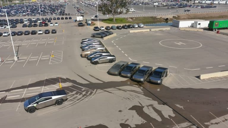 More Than 25 Tesla Cybertrucks Spotted at Giga Texas Ahead of Delivery Event