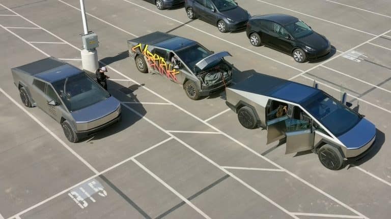 Tesla Giga Berlin gears up for a Cybertruck-themed Christmas