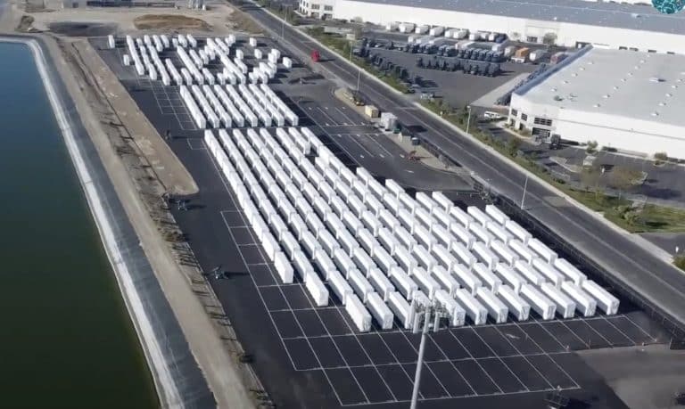 Tesla Lathrop Megafactory Spotted with 332 Megapack Batteries