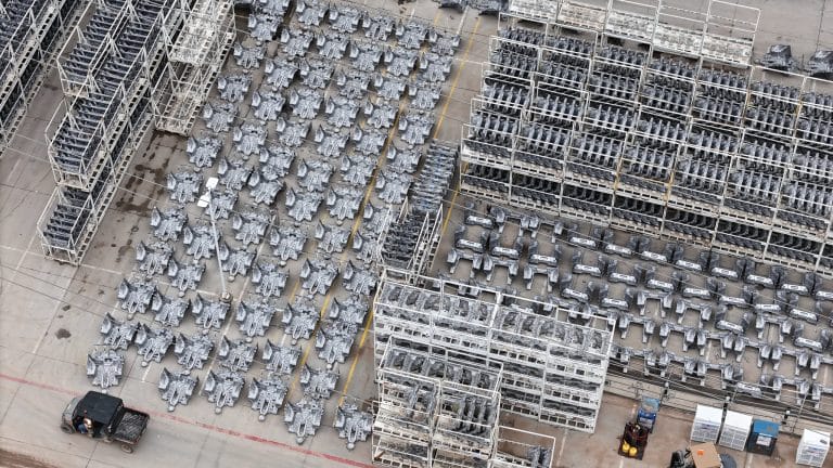Large Volumes of Tesla Cybertruck Castings Spotted at Giga Texas