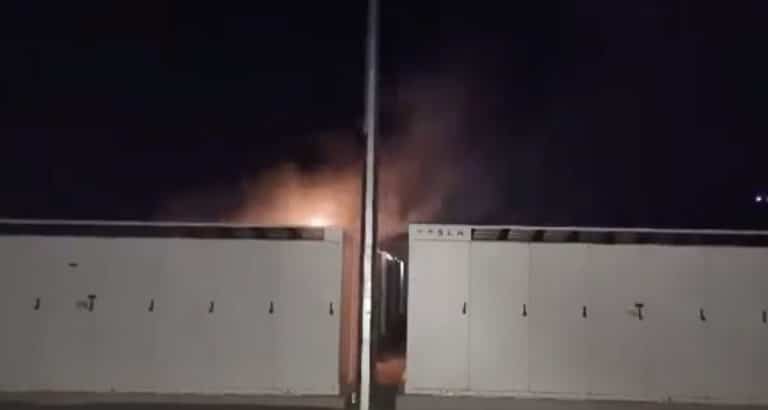 Tesla Megapack fire in Australia did not start from battery modules: analysis