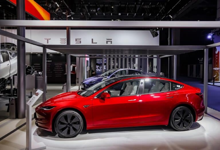 Tesla Showcases Updated Model 3 at 2023 Import Expo in China