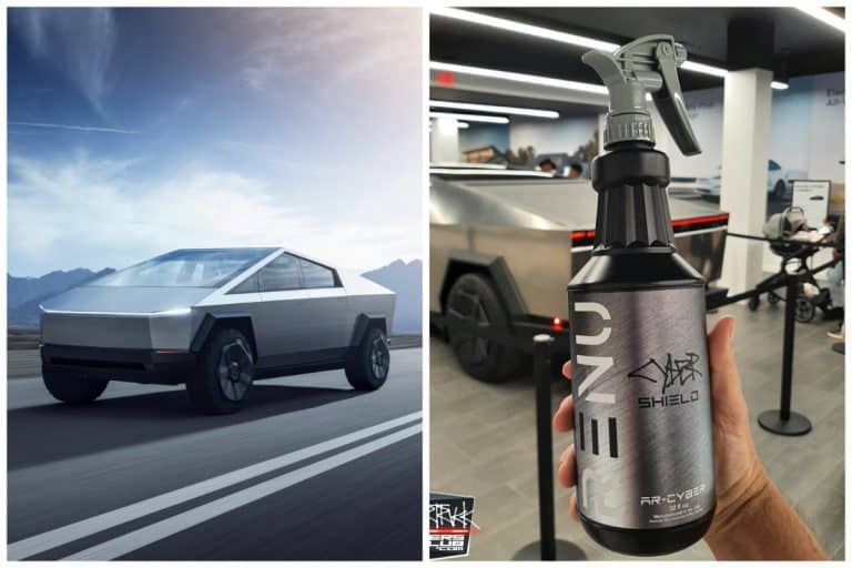 Tesla Reportedly Developing a ‘Cyber Shield’ Cleaner for Cybertruck