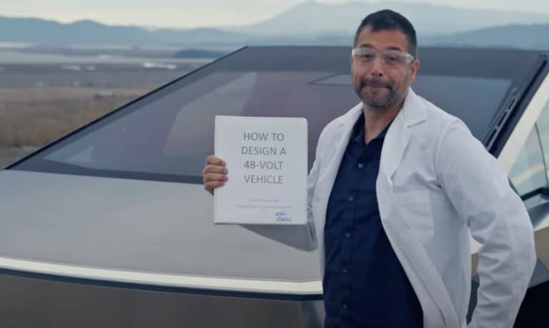 Ford Affirms Receipt of Elon Musk’s Pamphlet on “How to Design a 48-Volt Vehicle”