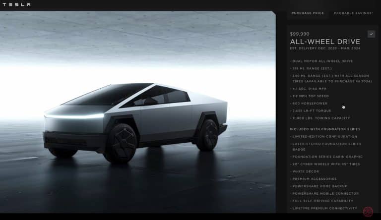 Unveiling the Future: Tesla’s Foundation Series Cybertruck Order Configurator