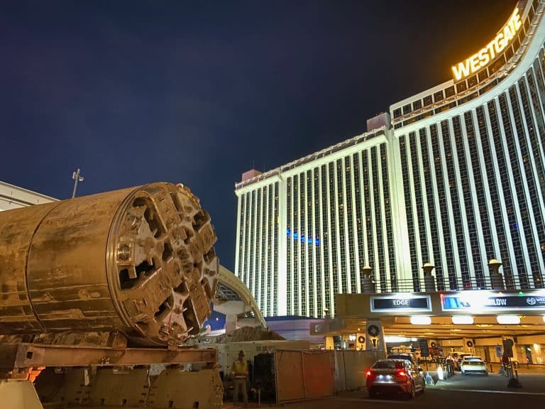 The Boring Company Finishes Vegas Westgate-2 Tunnel Using Prufrock-1