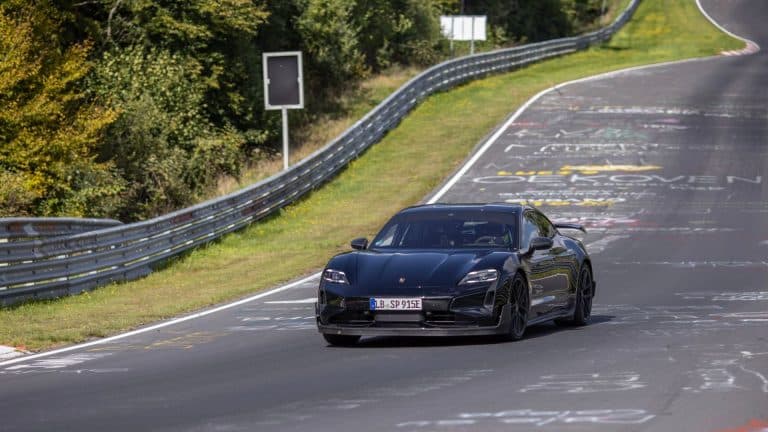 Porsche Taycan Shatters Records at Nürburgring