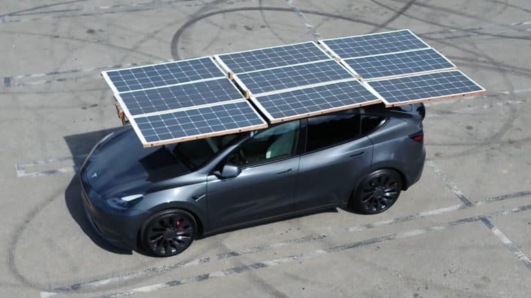 Harnessing the Sun: DIY Solar Roof Mod Powers Tesla Model Y