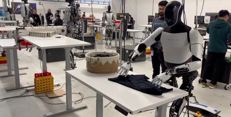Tesla’s Robotic Marvel: Optimus Bot Masters Laundry Tasks