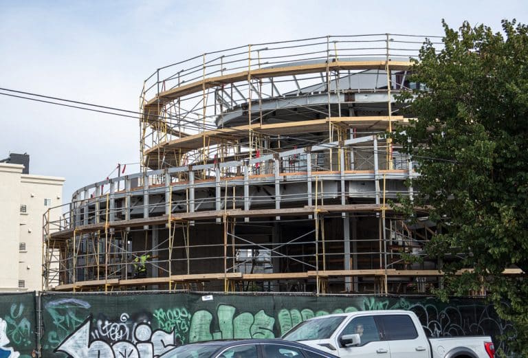 Tesla’s Los Angeles Supercharger with Diner and Drive-In Progressing Rapidly