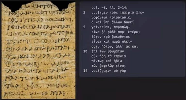 Musk Foundation Supports Vesuvius Challenge to Recover Ancient Texts