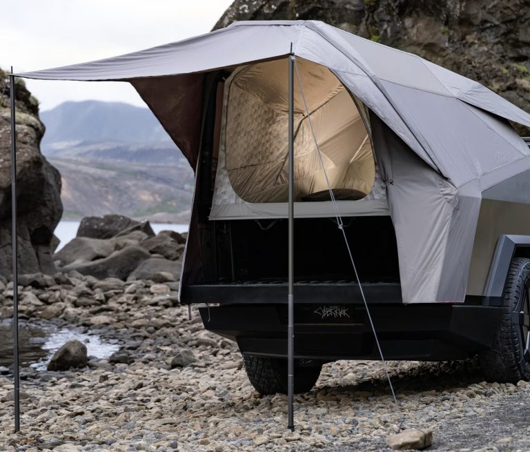 Exploring the Adventurous Side: Tesla’s Cybertruck Basecamp and Range Extender Compatibility
