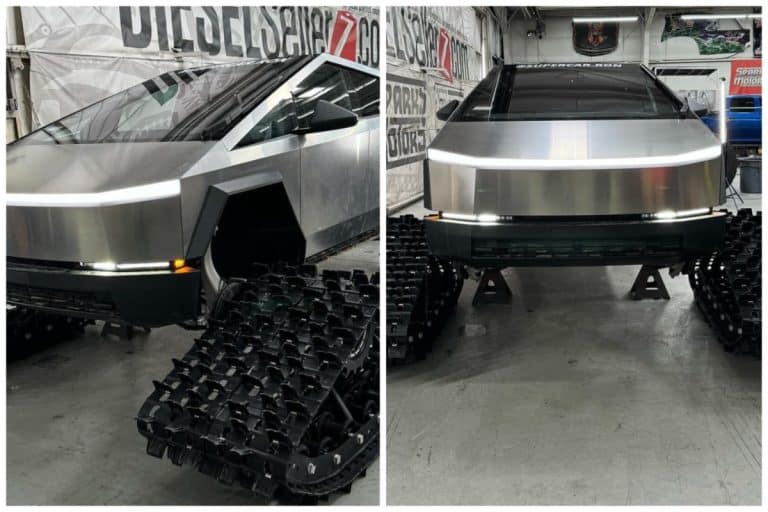 Tesla Cybertruck’s Snow Track Mod Revolutionizes Off-Roading