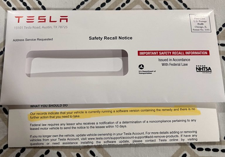 Understanding NHTSA’s Definition of Recall in the Age of OTA Updates