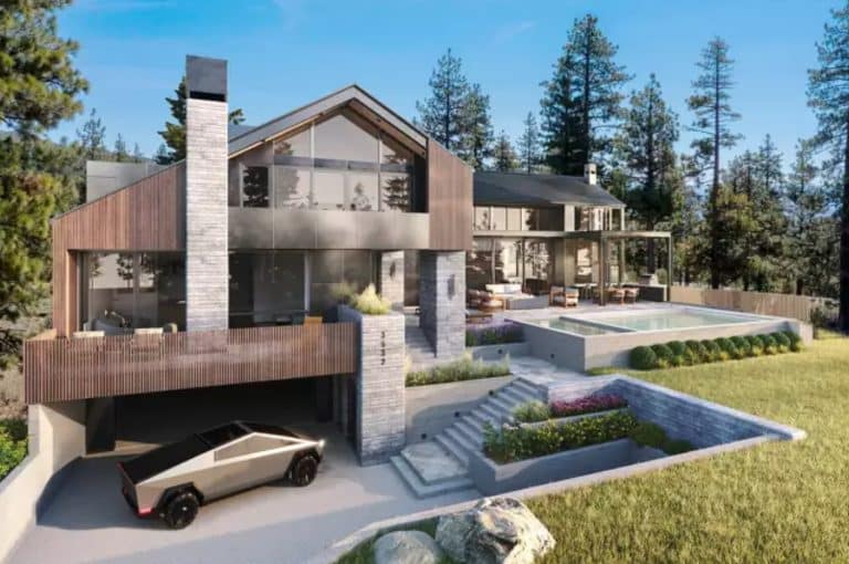 Tesla Cybertruck and Solar Roof Highlighted in $12 Million Luxury Estate Offering