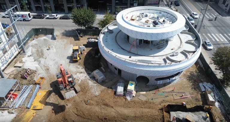 Interior Preparation Underway at Tesla Diner, Drive-In, and Supercharger