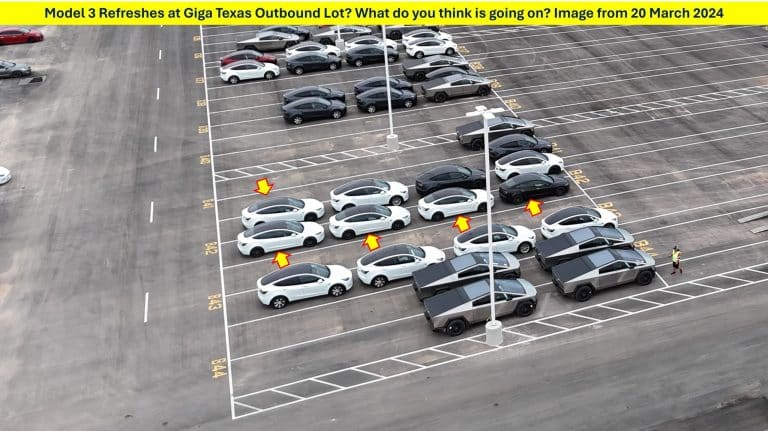 Exploring the Mystery: Upgraded Tesla Model 3 Sedans Spotted at Giga Texas