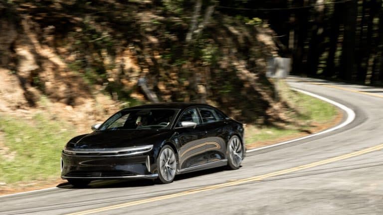 Lucid Enhances Air Grand Touring Model to Showcase Extended Range with Accelerated Charging