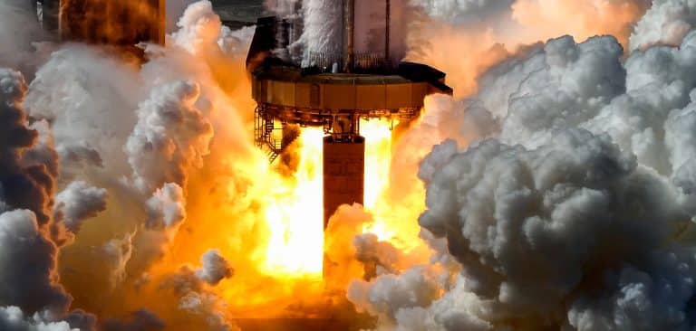 SpaceX Conducts Test of Super Heavy Booster Ahead of Flight