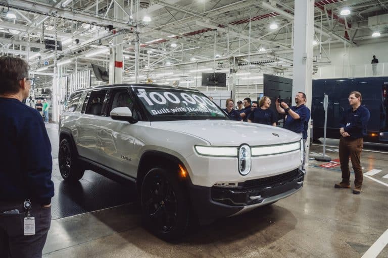 Revolutionizing the Electric Vehicle Industry: Rivian Hits 100,000 Vehicle Milestone