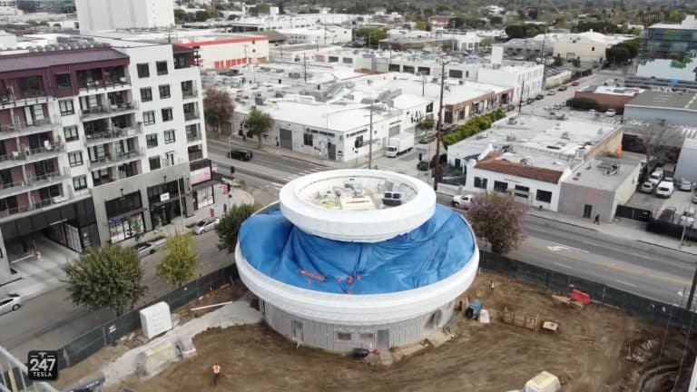 Revving Up: Inside Tesla’s Innovative Diner, Drive-In, and Supercharger Site