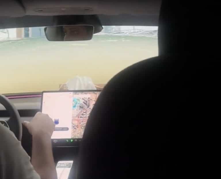 Dubai Floodwaters Leave Teslas Unscathed, Social Media Reacts