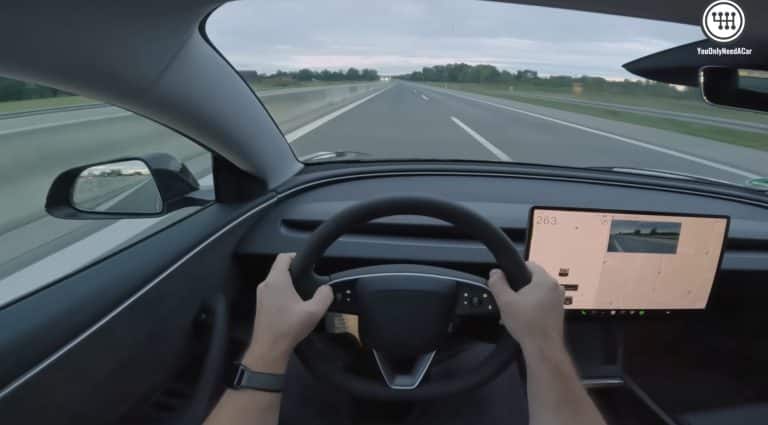Exploring the Reengineered Tesla Model 3 Performance: A High-Speed Marvel on the Autobahn