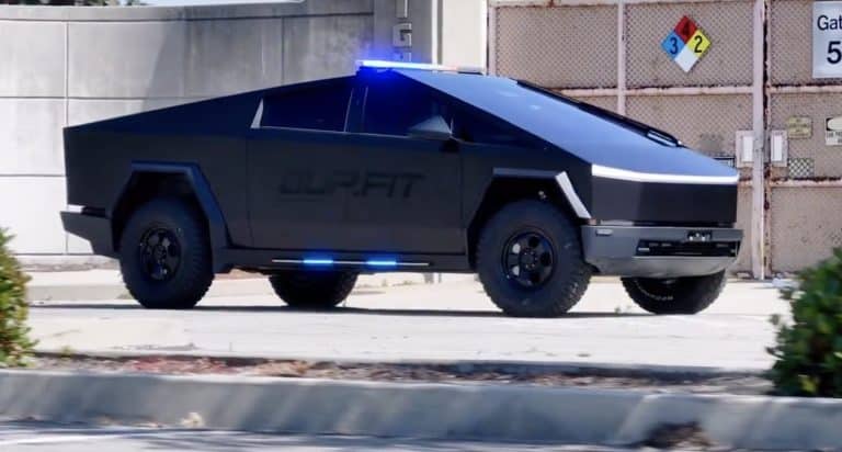 The Future of Law Enforcement: Tesla Cybertruck as a Police Cruiser