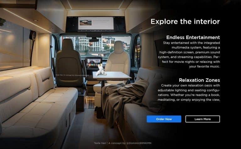 The Tesla Van Camper Concept: A Game-Changer for EV Enthusiasts
