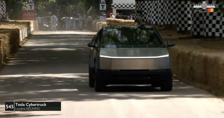 Tesla Cybertruck Steals the Show at the 2024 Goodwood Festival of Speed