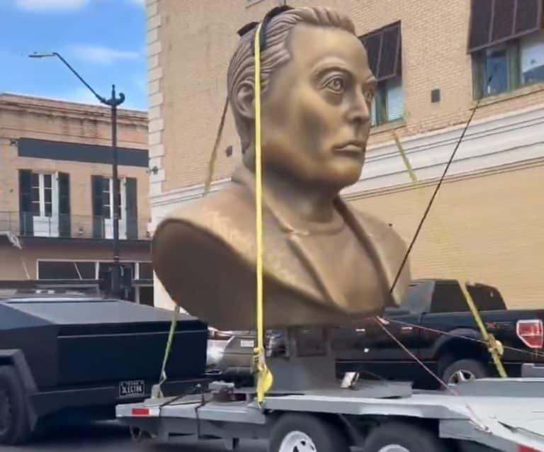 Cybertruck Chronicles: The Journey of Elon Musk’s Statue in Texas