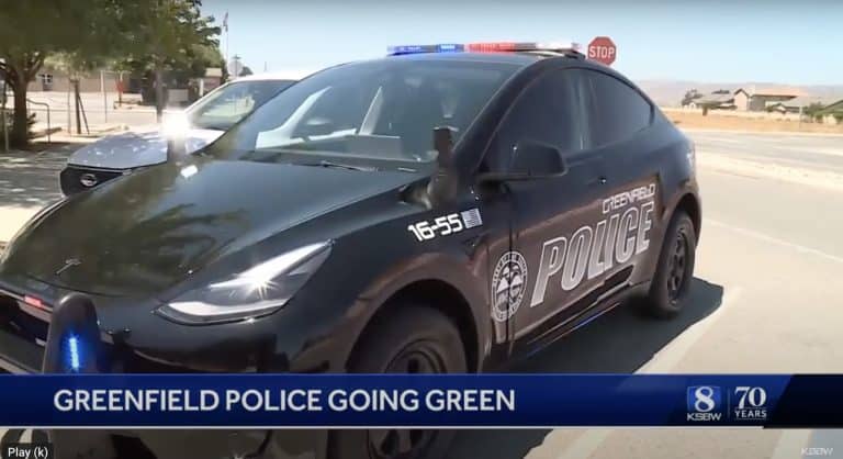 Greenfield PD Goes Green: Tesla Model Y Joins the Force